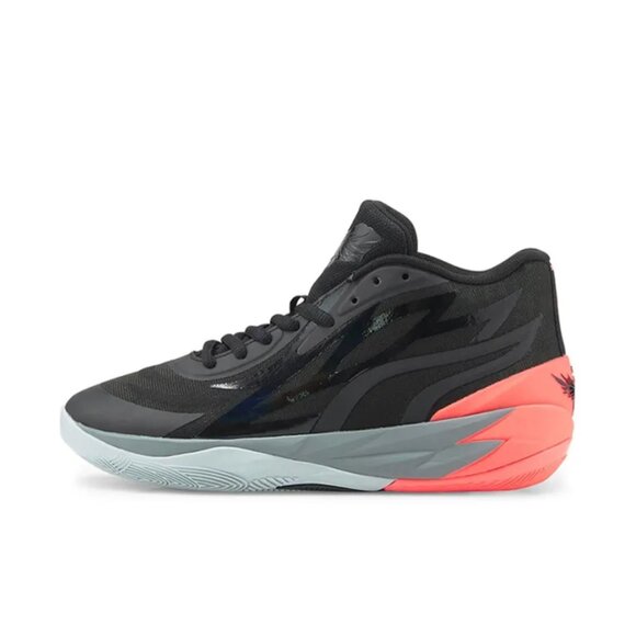 Puma [NEW] LaMelo Ball MB.02 Flair Black Sunset Glow 378287-01 - Picture 6 of 6